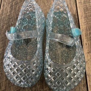 Old baby jelly shoes